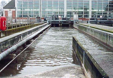 Sandfang der Kläranlage Steinhof/Braunschweig